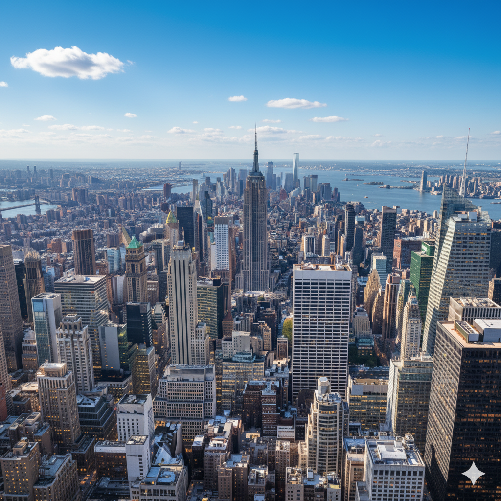 Notaría Ecuador New York Skyline
