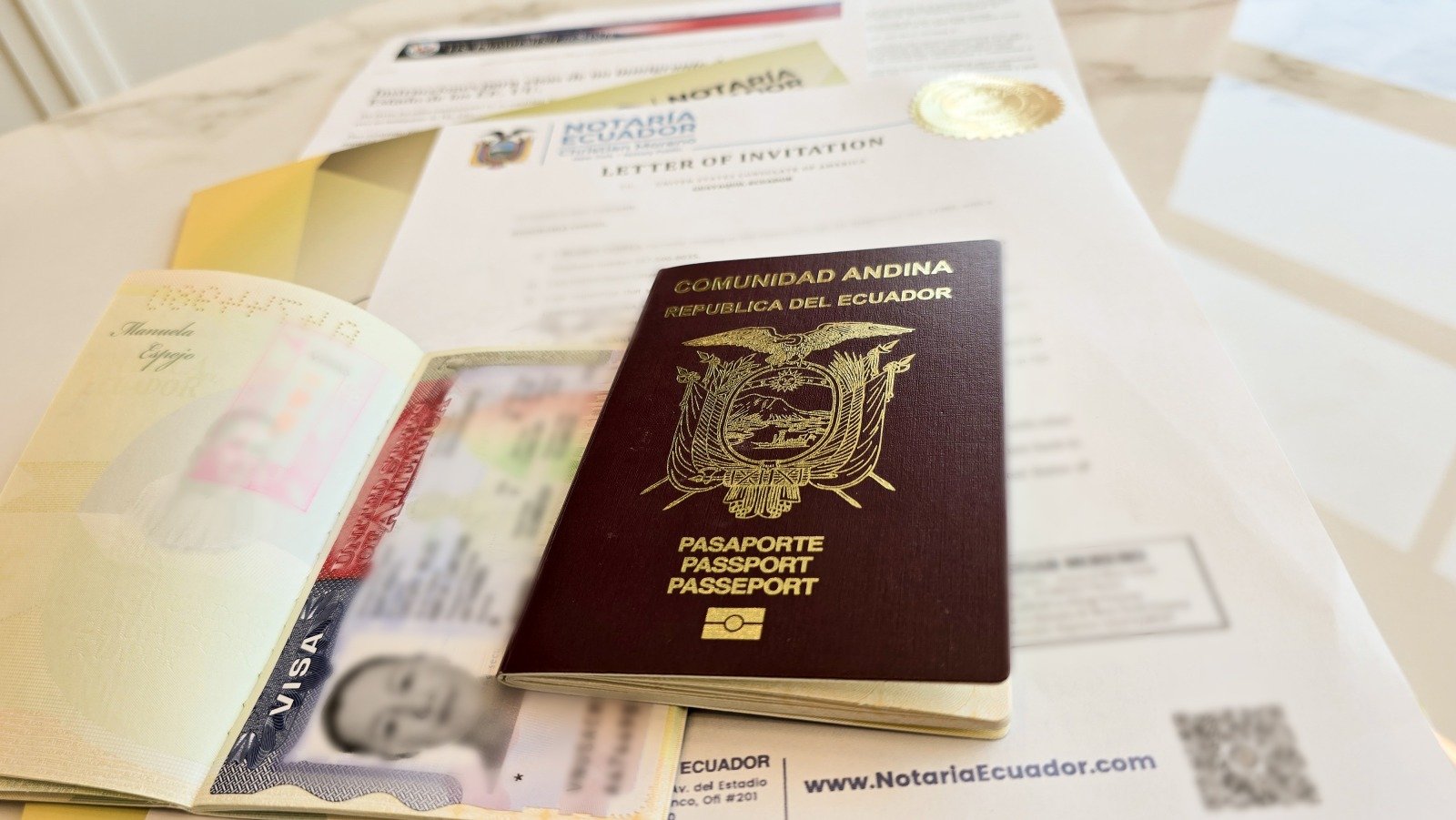 Trámites de Visa Portada